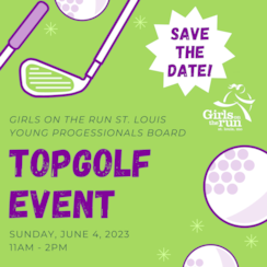 Save the Date Topgolf Event